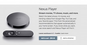 Google's Nexus Player returns to the Play Store for pre-order (update)