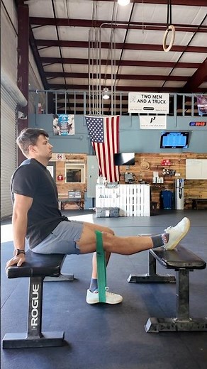 Banded Knee Extension Joint Mobilization: Demonstration