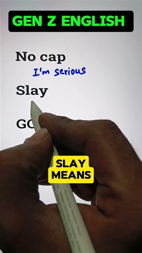 Gen Z English You Must Know 🔥😎 🧑‍🎓💯👍 #english