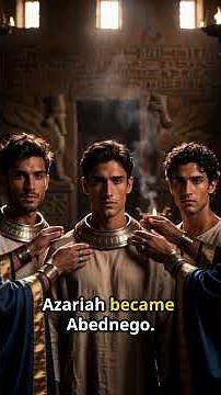 Shadrach, Meshach & Abednego: The Truth About the Fiery Furnace 🔥 (Daniel 3 Explained)