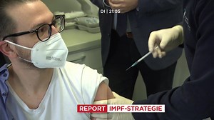 Nach einem schleppenden Start soll die CoV-Impfung in den kommenden Wochen an Tempo gewinnen. Im Wesentlichen ist die Impfstrategie in ganz Österreich gleich, aber weil die Bundesländer individuell vorgehen, ergeben sich dann doch Unterschiede. Mehr dazu heute im 'Report' ab 21.05 Uhr! | ORF 2