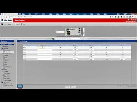 Stratix 8000 Port Setup and Options
