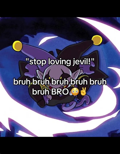 me when ✨le jevil✨ (doubles kindly do not interact!) #jevil #deltarune #ilovejevil #jevilyumeship