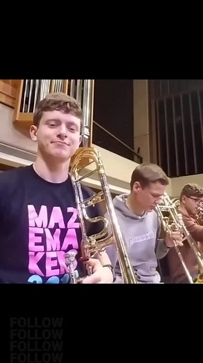 How to play 1st trombone on Mahler 2 #trombone #professional #prank #funny