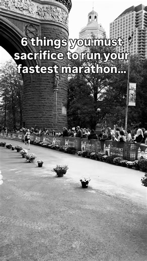 Courtney Kitchen | Run Coach & Training Plans | 6 things you must sacrifice to run your fastest marathon… 1. 🙅🏼‍♀️The Ego Miles You have to be willing to run slow to get fast. Most days... | Instagram