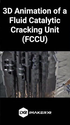 See Inside a Fluid Catalytic Cracking Unit - Detailed 3D Animation!