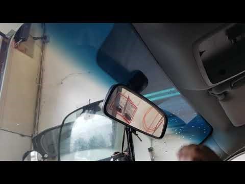 Hyundai Tucson 2005-2009 rear view mirror removal