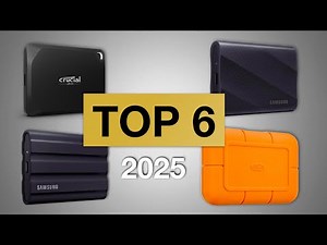 THE BEST EXTERNAL SSDS OF 2025 | FAST AND RELIABLE HARD DRIVES