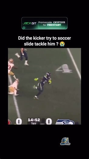Universally fact on Instagram: "NFL game between the Seattle Seahawks and the San Francisco 49ers. The clip features Seahawks returner Rashid Shaheed (actually 22 for the Seahawks, though the announcer identifies him by name fielding a kickoff and finding a seam in the coverage. As he breaks through the initial wave of defenders, he accelerates down the sideline, showing impressive speed and elusiveness. The crowd at Lumen Field erupts as it becomes clear he has a chance to take it all the way f