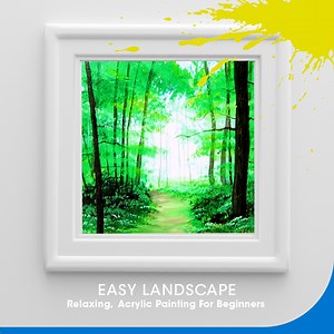 Into The Woods We Go 🌲 *Acrylic Landscape Painting* | Ray Grimes Fine Art