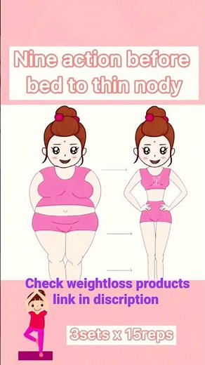 5-minute workout before bed |Exercise before sleeping at night | Exercises before bed to lose weight