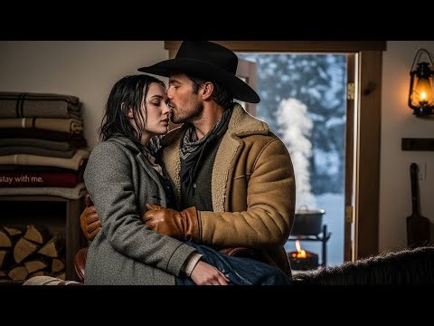 Mail Order Bride Collapsed In The Snow, The Cowboy Carried Her Miles And Whispered "Stay With Me"