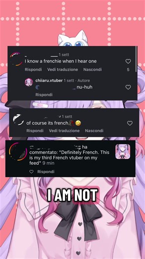 NOT FRENCH!! I’m half Italian and half Chinese! #french #italian #chinese