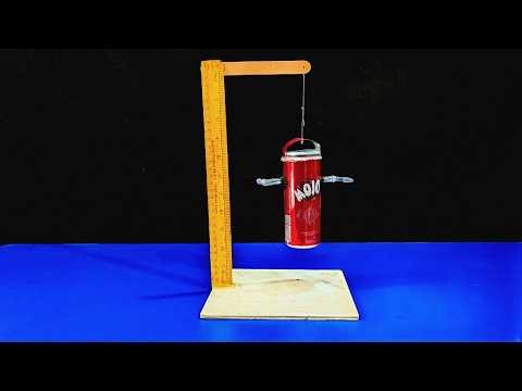 How to Make a Working Steam Engine from a Soda Can! | School Science Project | DIY Hero’s Engine