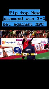Tip top New diamond win 3-2 set against NPC. #Nepalivolleyballlover #newdiamond #npc #tigergroup #HelpNepal #pokhara #diamonds #nepal #volleyball #Gandaki | Nepali Volleyball Lover