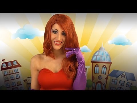 Jessica Rabbit Costume Makeup Tutorial