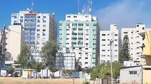 142K views · 2K reactions | Israel flattens Gaza building hosting AP, Jazeera in air strike | Nation | Facebook