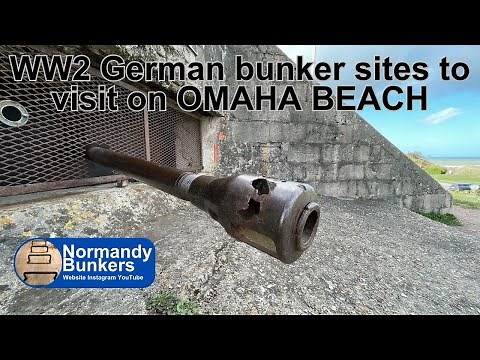 D-Day Anniversary - Omaha Beach bunker sites to visit in Normandy