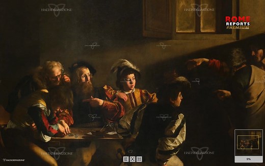 A closer look at Caravaggio's “The Calling of St. Matthew” - Rome Reports