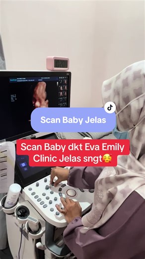 TCB29: Scan baby di Klinik Eva memang puas hati sebab jelas sangat2🥰🤰🏻 #evaemilyclinic #womenandchildclinic #ibudananak #fyp #suamiistri #foryoupage #foryou #tiktokmalaysia #baby #ibu #ibuhamil