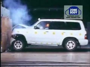 Nissan Patrol Crash Test