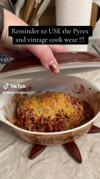 Messy Meatloaf Recipe with Pyrex