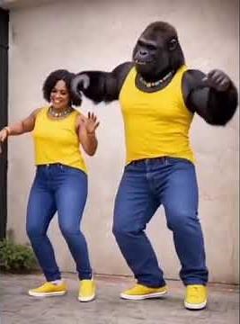 Dance Vibes Afro beat dancing steps#gorilla #afrobeat #dancevideo #dance