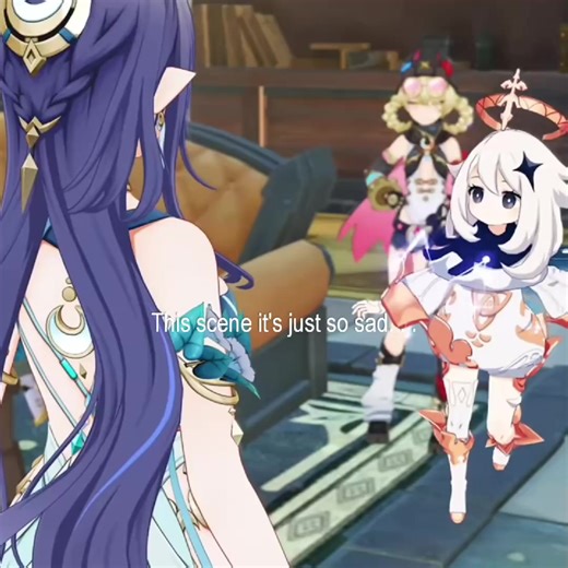 Emotional Genshin Impact Moments with Paimon