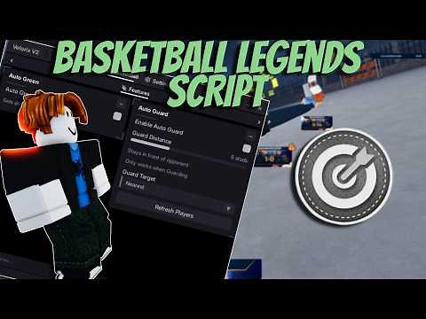This FREE Basketball Legend SCRIPT IS INSANE | AutoGuard + Auto Green