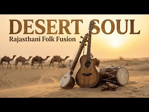Desert Soul: Rajasthani Folk Fusion Music 🌅 | Ravanhatta & Guitar Instrumental