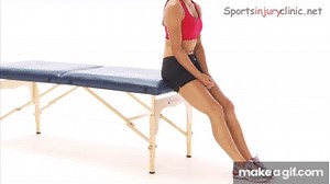 Thomas Flexor Stretch | hip flexor self test on Make a GIF