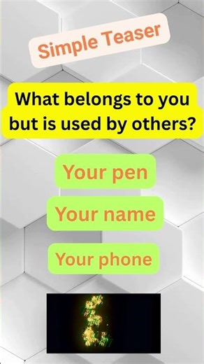 Who Uses It More Than You? 🤯 Riddle Challenge #Riddle #Puzzle #Challenge #Teaser