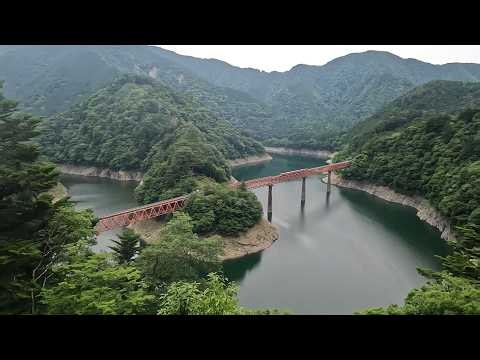 川根本町 接岨峡温泉駅から奥大井湖上駅まで探索 【4K対応】