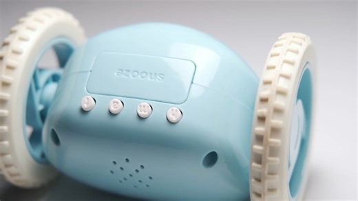 Watch Clocky, the Alarm on Wheels for Heavy Sleepers on Amazon Live