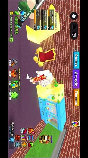 How to play build an arcade on Roblox