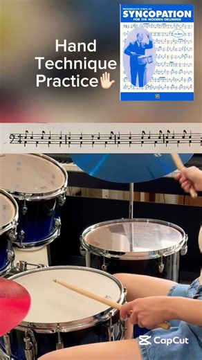 #drums#syncopation#shortvideo#jazzdrums#jazz#jazzdrumming#swingbeat#drummer#handtechnique#DrumHands