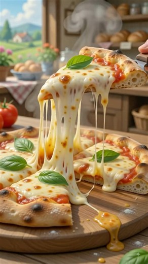 The cheese pull we all waited for… 🧀🍕🤎 #foodasmr #asmr #oddlysatisfying #baking