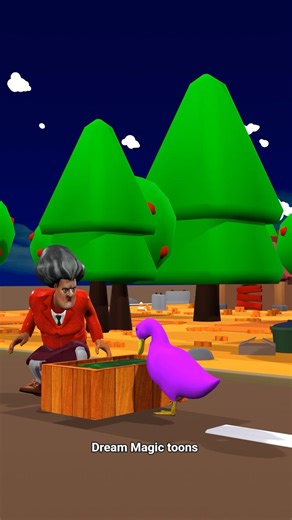 Scaryteacher vs duck funny moments 😹#cartoon#funny#shortsfeed#shorts#viral#fyp#100k#goviral#duck #fy