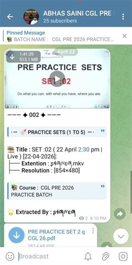 ABHAS SAINI CGL PRE PRACTICE BATCH 2026 #abhassaini #cglpracticebatch #mathpracticebatchbyabhassaini