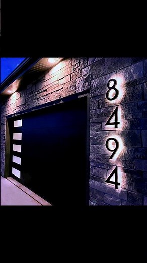 Unveiling the Secrets of Modern LED House Numbers