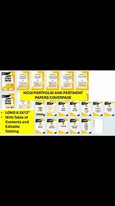 DEPED EXPANDED CAREER PROGRESSION RECLASSIFICATION FILES *FOR TEACHER II - VII - a. NCOI portfolio Templates and other forms Bundle for P150 only b. Complete Annotations - P50 only *FOR MASTER TEACHER I-III a. NCOI Portfolio and Pertinent Document Coverpages & Complete Annotation -P100 only b. Complete Annotations - P50 only PM for more info #ECP #DEPED #NCOI #COI #reclassification #hilightseveryonefollowers #teacherlife | M Prints