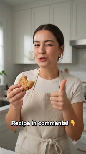 3 ingredient peanut butter cookies that actually work