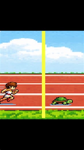 【ドット絵哲学】アキレスと亀のパラドックス