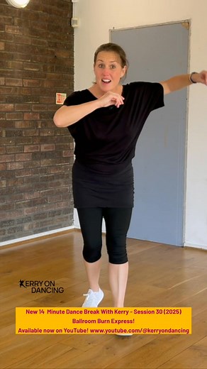 No partner, no problem! 💃 14-min ballroom dance break to move, sweat & smile 😄 #DanceBreak #FunWorkout | Kerry On Dancing
