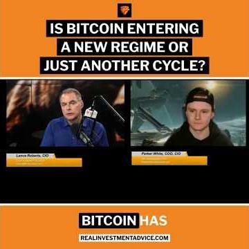 1-26-26 Is Bitcoin Entering a New Regime or Just Another Cycle?$IBIT $BTCUSD