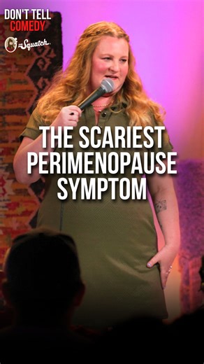 "The Scariest Perimenopause Symptom” 🎤: Amy Miller Your soap is a joke! Upgrade your personal care with Dr. Squatch #donttellcomedy #standup #comedy #jokes #perimenopause #menopause | Don't Tell Comedy