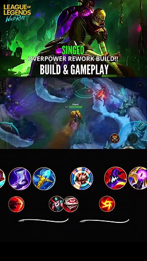 Effective Singed AP Build for Wild Rift