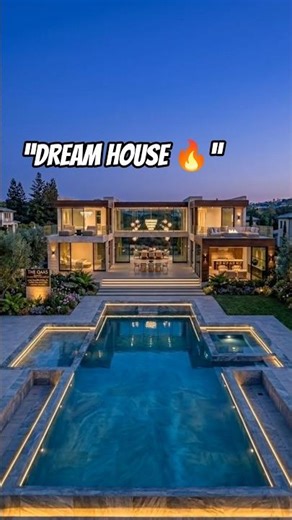 Iska infinity pool aisa lagta hai jaise sky se connect ho raha ho 😍#luxuryvilla #infinitypool