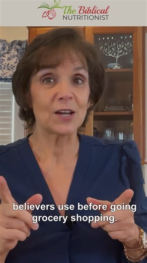 Annette Reeder The Biblical Nutritionist on Instagram: "Before you grab a cart, pause. What if your grocery trip started with prayer instead of pressure? So many choices. So much noise. God cares about what we put in our bodies because our bodies are His temple. This is the simple prayer I say before entering the grocery store — for wisdom, self-control, and discernment. Watch this reel and pray it with me before your next shop. #biblicalnutrition #healthyliving #prayerlife #biblediet"