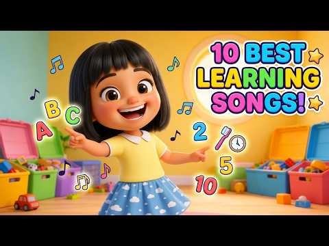 The Complete Learning Collection | Sight Words, Clean Up, Brush Teeth & More | Kids Songs